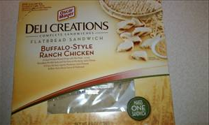 Oscar Mayer Deli Creations Buffalo Ranch Flatbread Sandwich