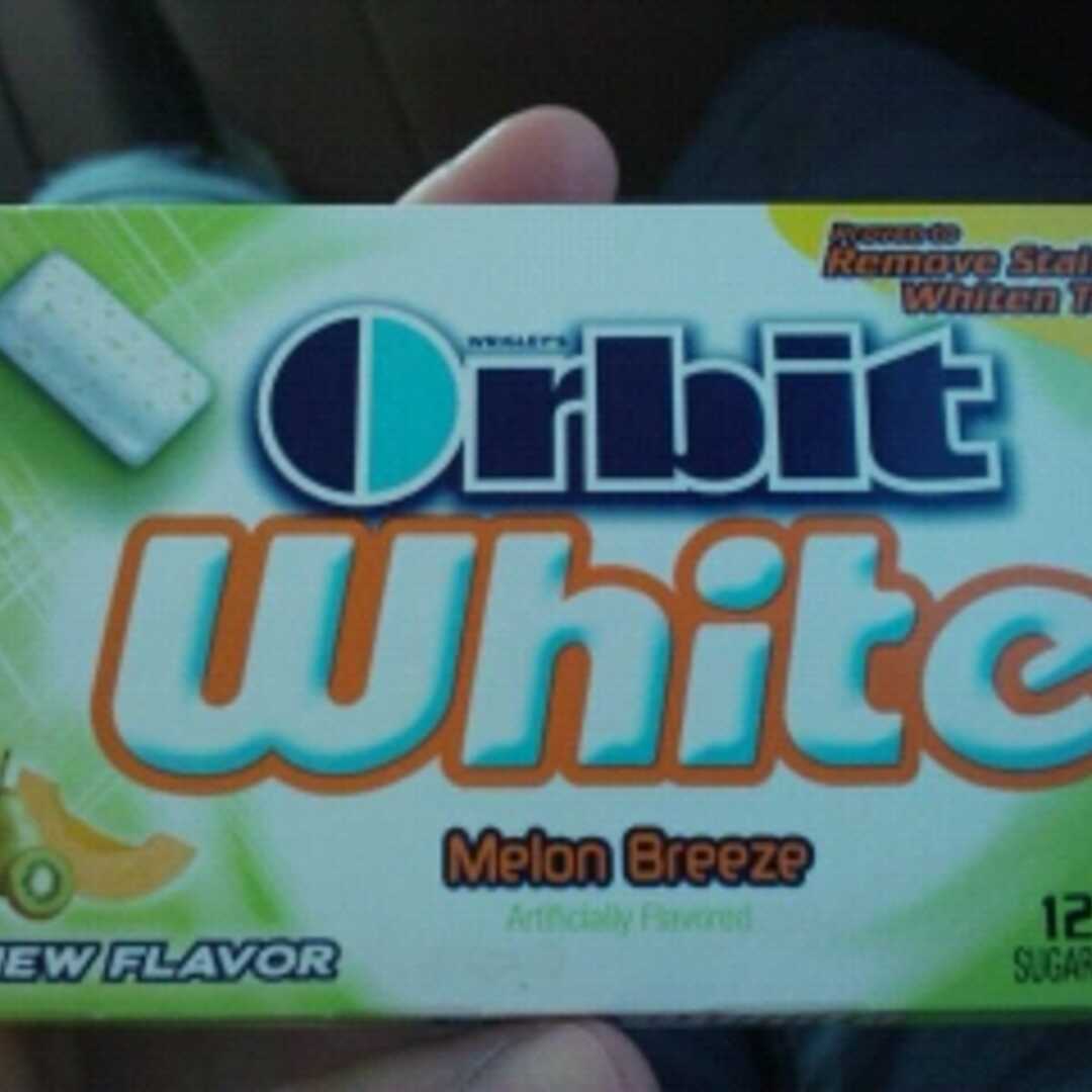 Wrigley Orbit Sugar Free Chewing Gum - White Melon Breeze