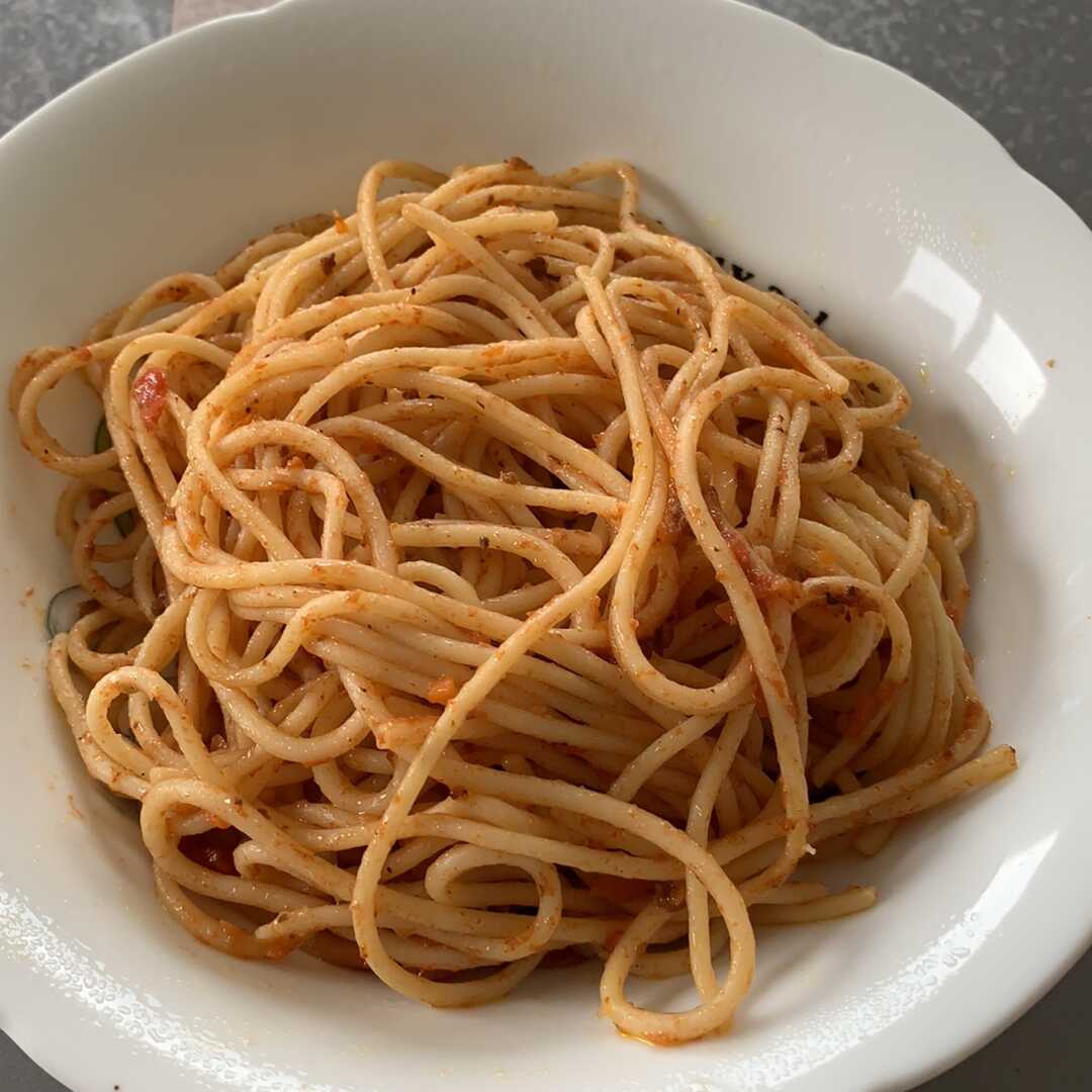 Spaghetti sans Viande à la Sauce Tomate