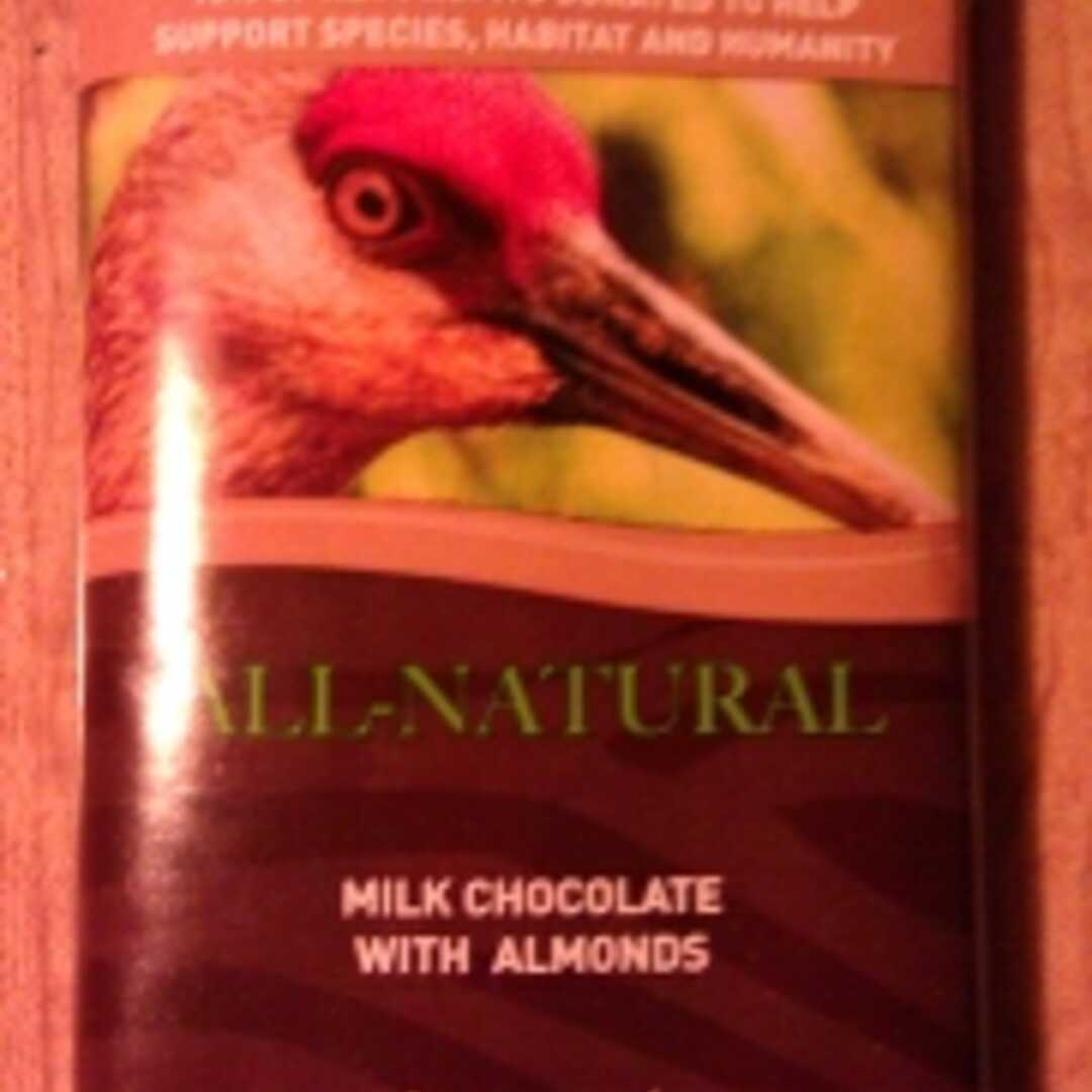Endangered Species Chocolate Milk Chocolate with Almonds