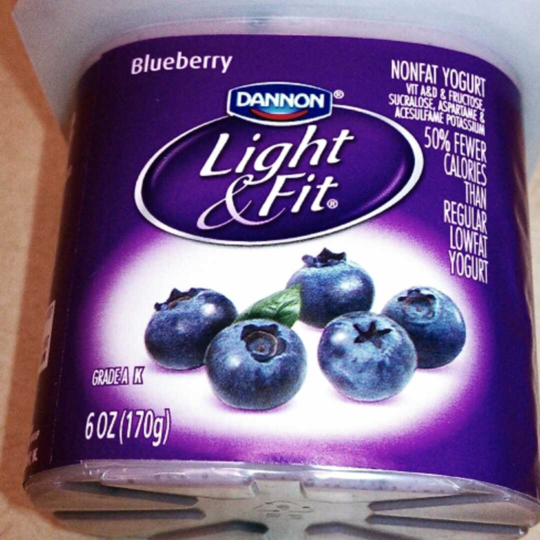 Dannon Light & Fit Yogurt - Blueberry