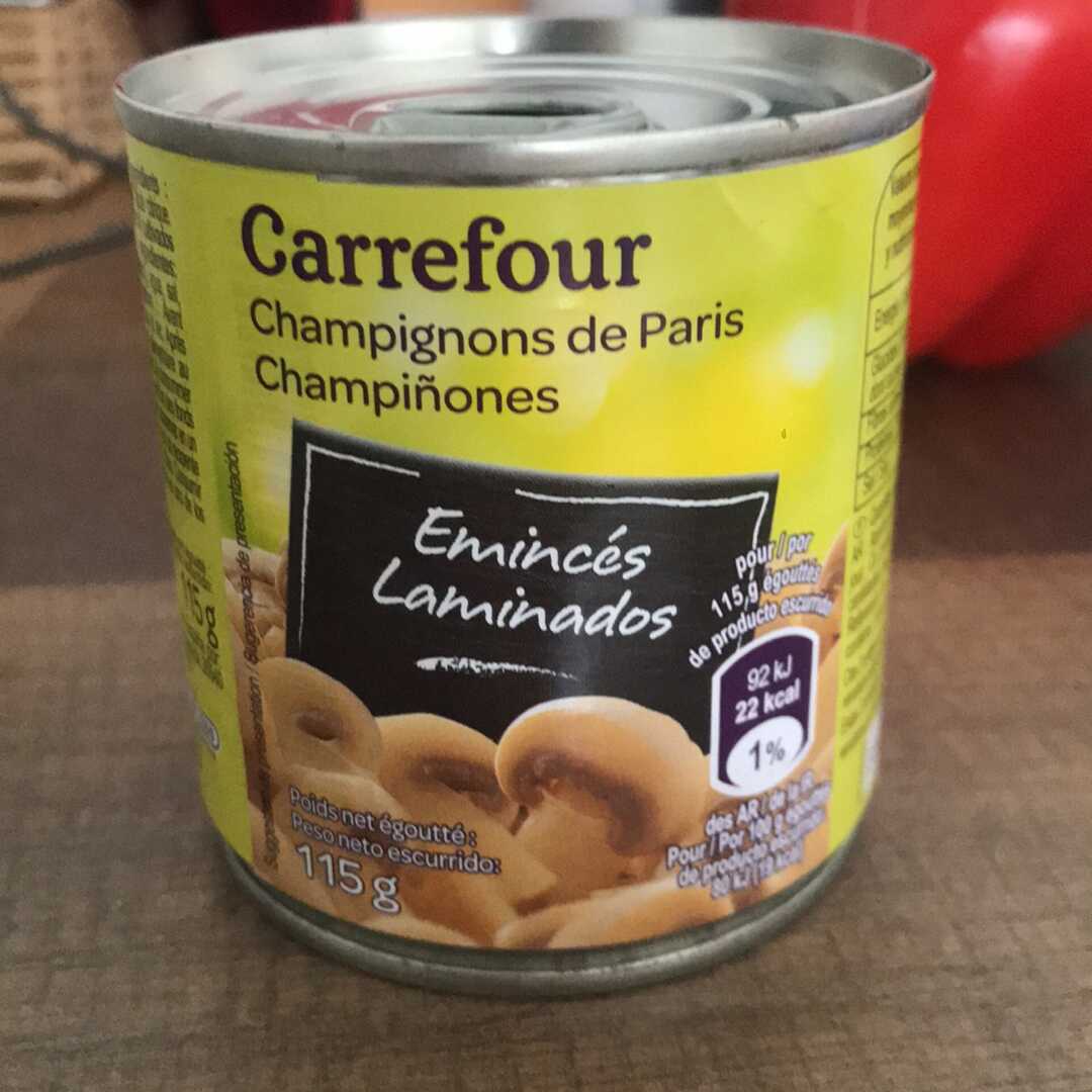 Carrefour Champignons de Paris Émincés