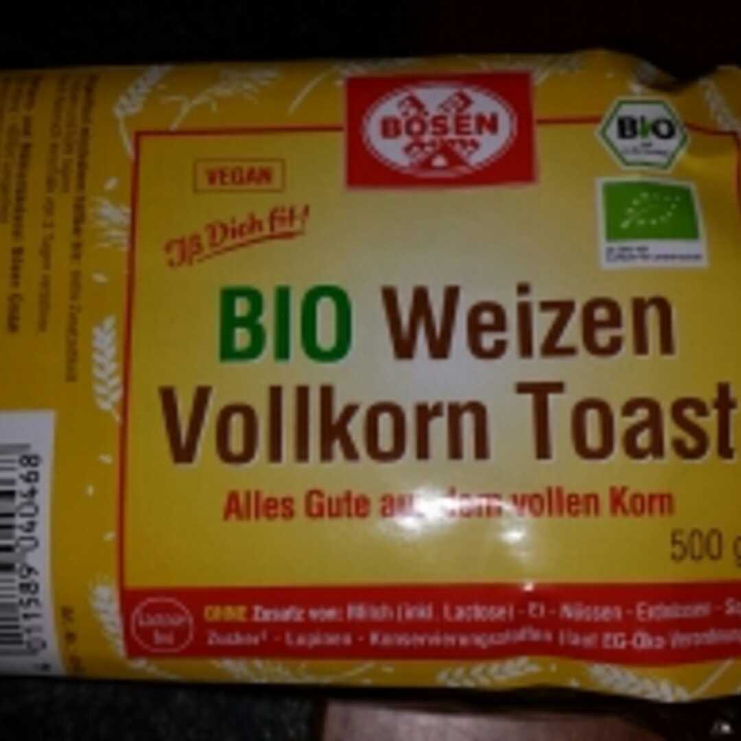 Bösen Bio Weizen Vollkorn Toast