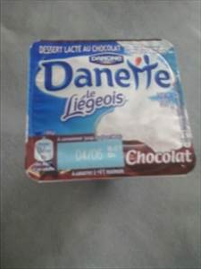 Danone Danette le Liégeois Chocolat