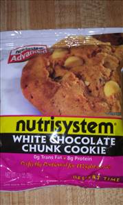 NutriSystem White Chocolate Chunk Cookie
