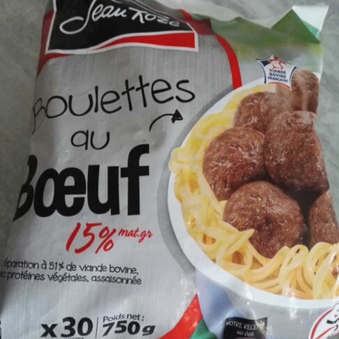 Jean Rozé Boulettes au Bœuf