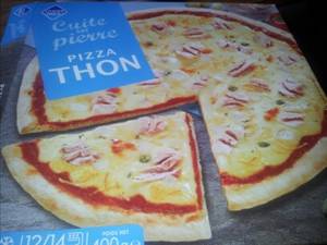 Leader Price Pizza Thon Cuite sur Pierre