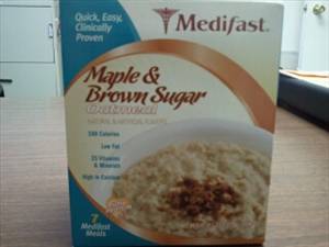 Medifast Maple & Brown Sugar Oatmeal