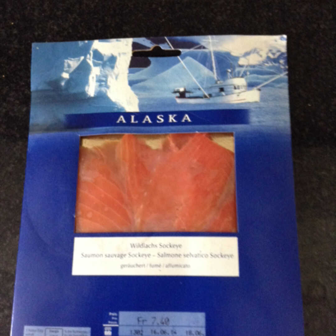Alaska Wildlachs - Saumon sauvage Sockeye fumé