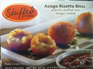 Stuffed Foods Asiago Risotto Bites