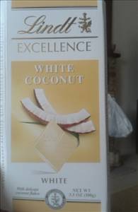 Lindt Excellence White Coconut