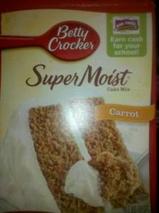 Betty Crocker SuperMoist Carrot Cake Mix