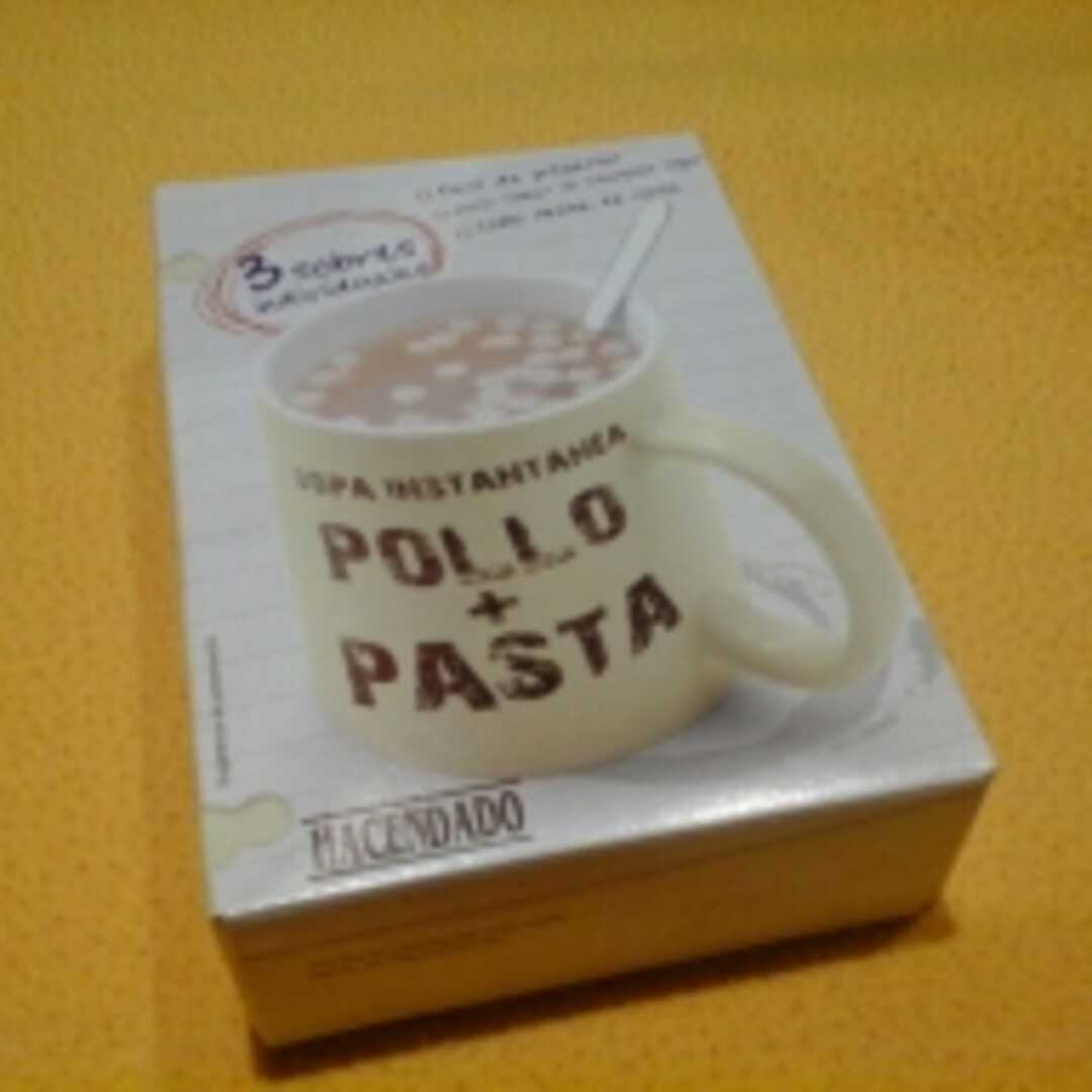 Hacendado Sopa Instantánea Pollo + Pasta