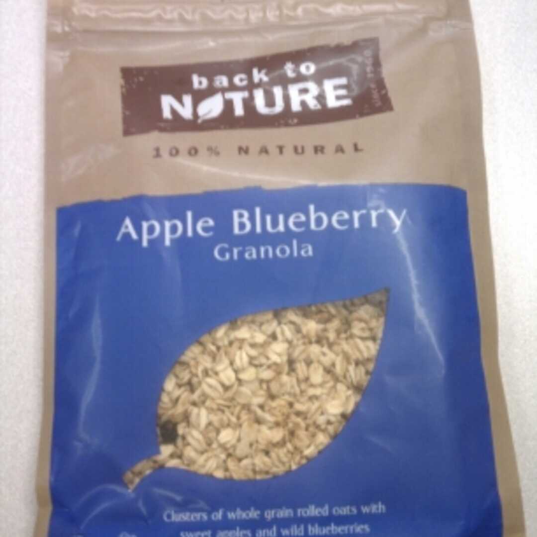 Back to Nature Organic Apple Blueberry Granola Cereal
