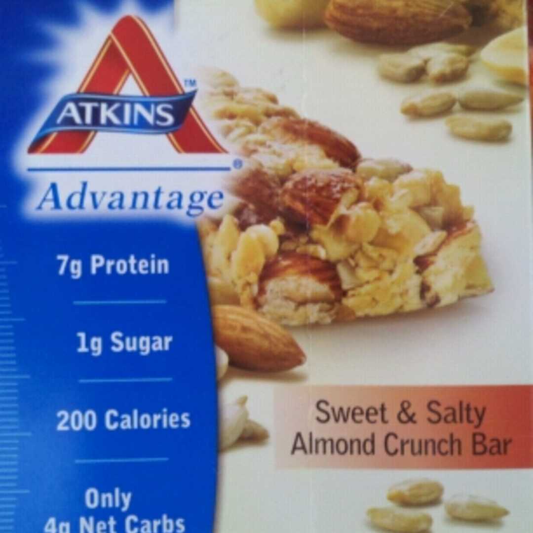 Atkins Advantage Sweet & Salty Almond Crunch Bar