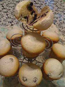 Cupcakes com Cobertura Glacé (Baixo Teor de Gordura)