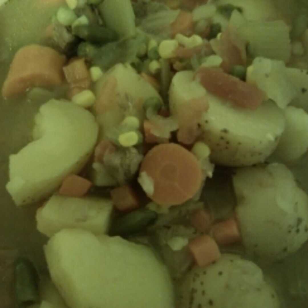Beef Vegetable Stew Type Soup with Potato