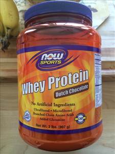 Now Sports Whey Protein Isolate - Dutch Chocolate