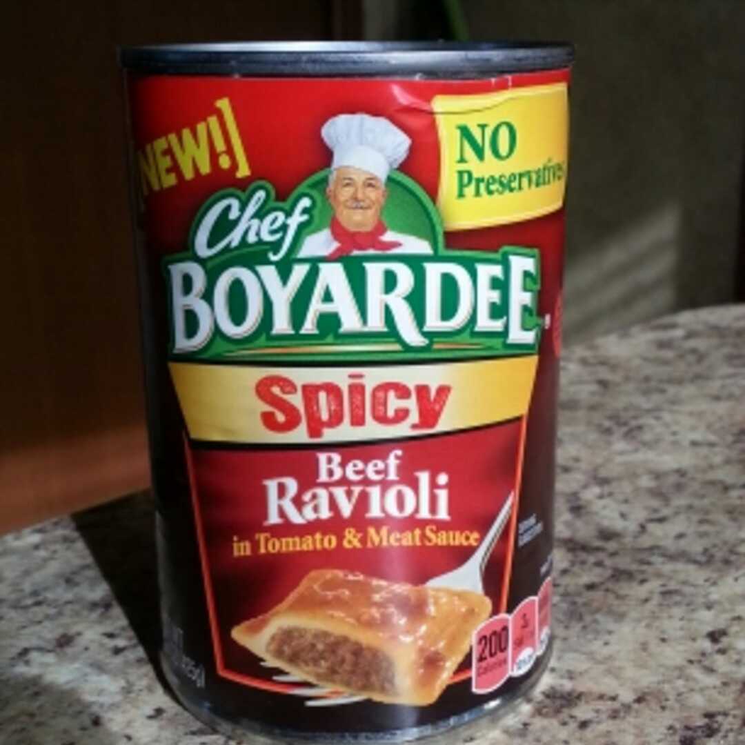 Chef Boyardee Spicy Beef Ravioli