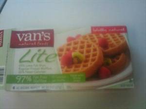 Van's All Natural Gourmet 97% Fat Free Waffles