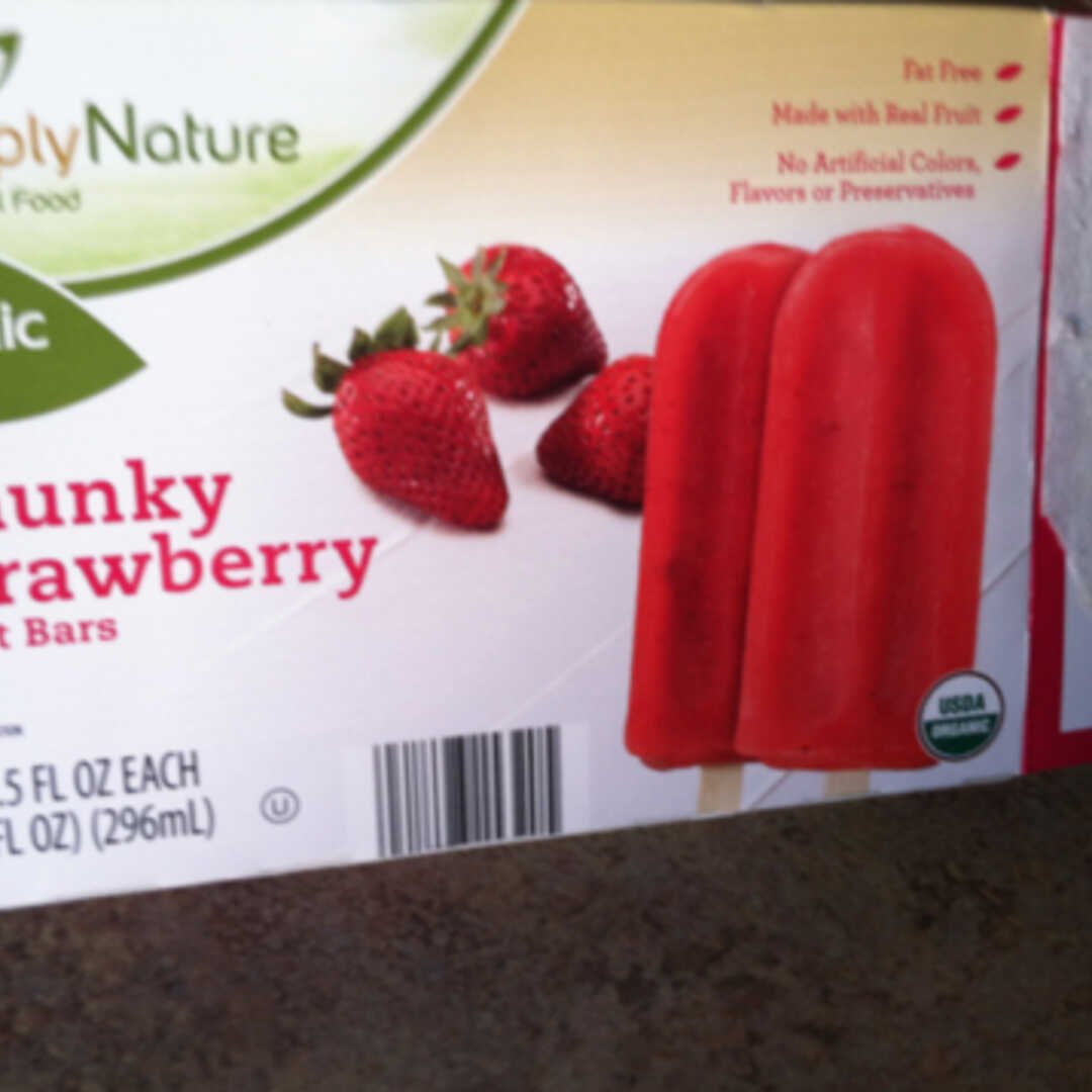Simply Nature Chunky Strawberry Fruit Bars