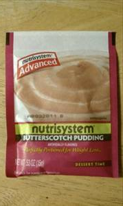 NutriSystem Butterscotch Pudding