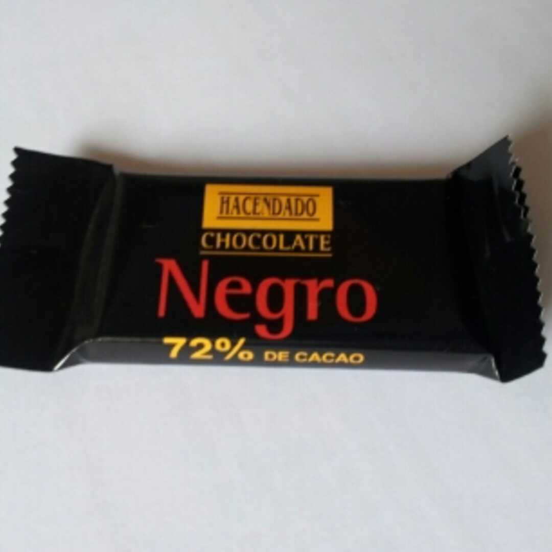 Hacendado Chocolate Negro 72%