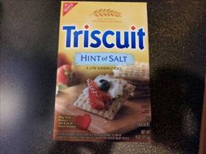 Triscuit with Hint of Salt Crackers