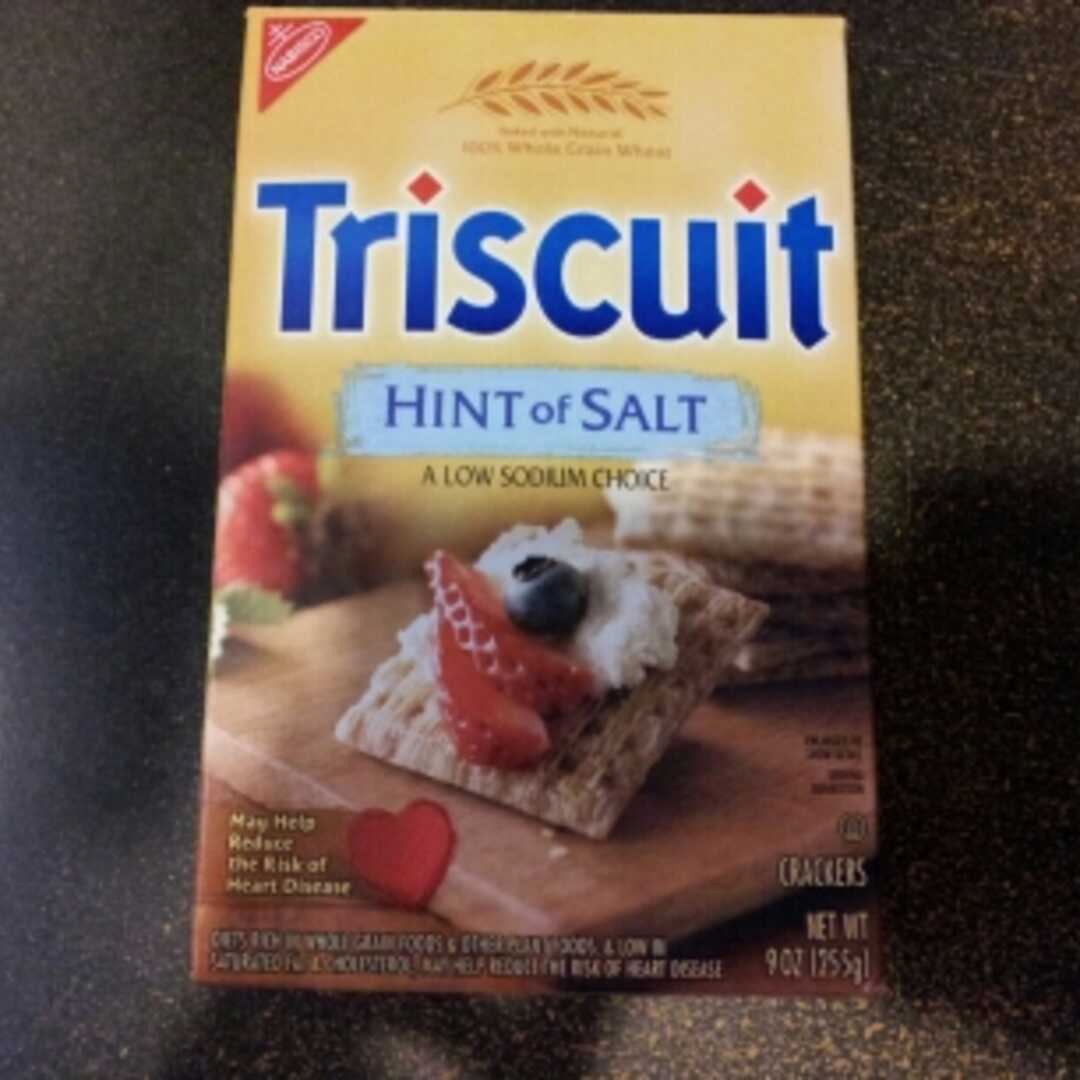 Triscuit with Hint of Salt Crackers