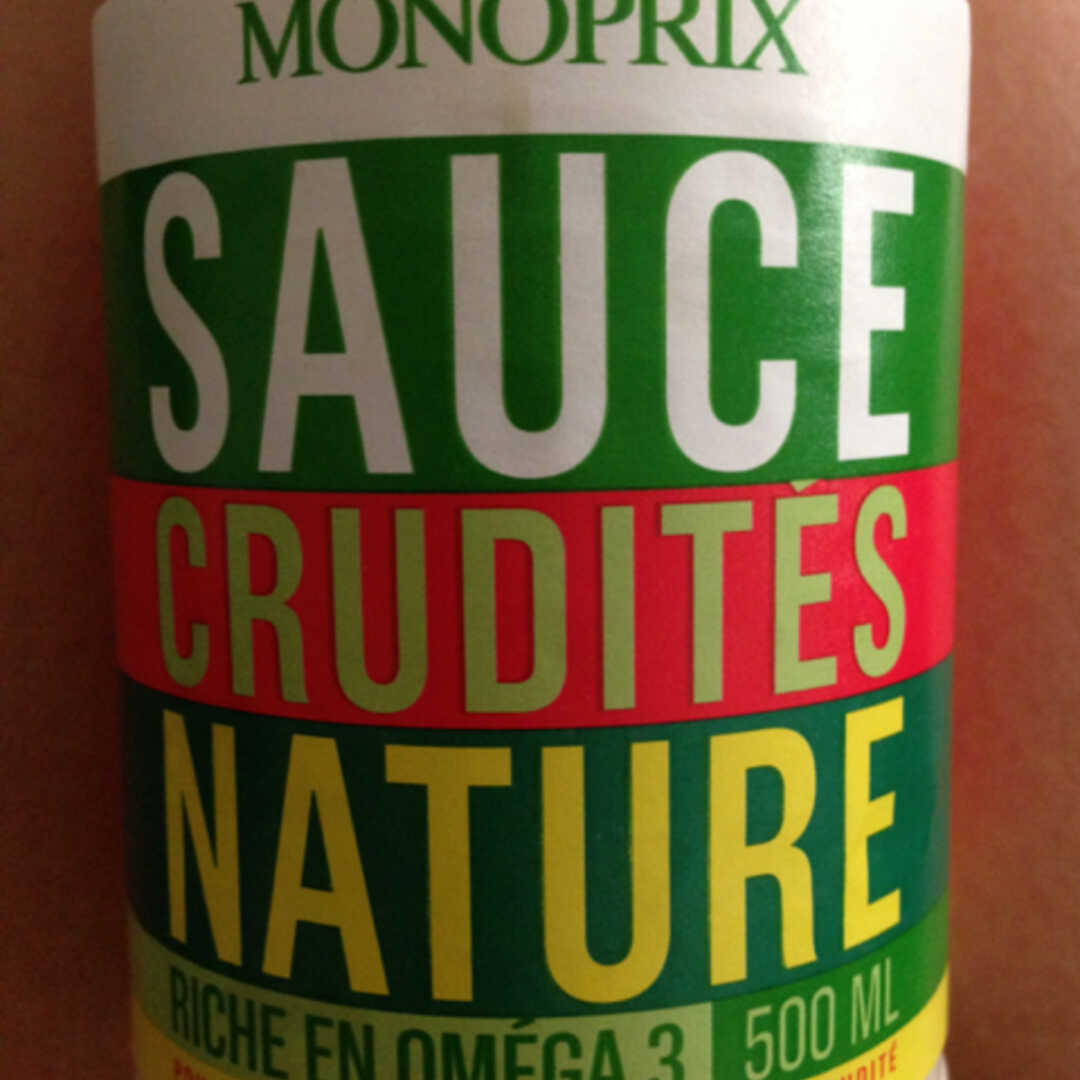 Monoprix Sauce Crudités Nature