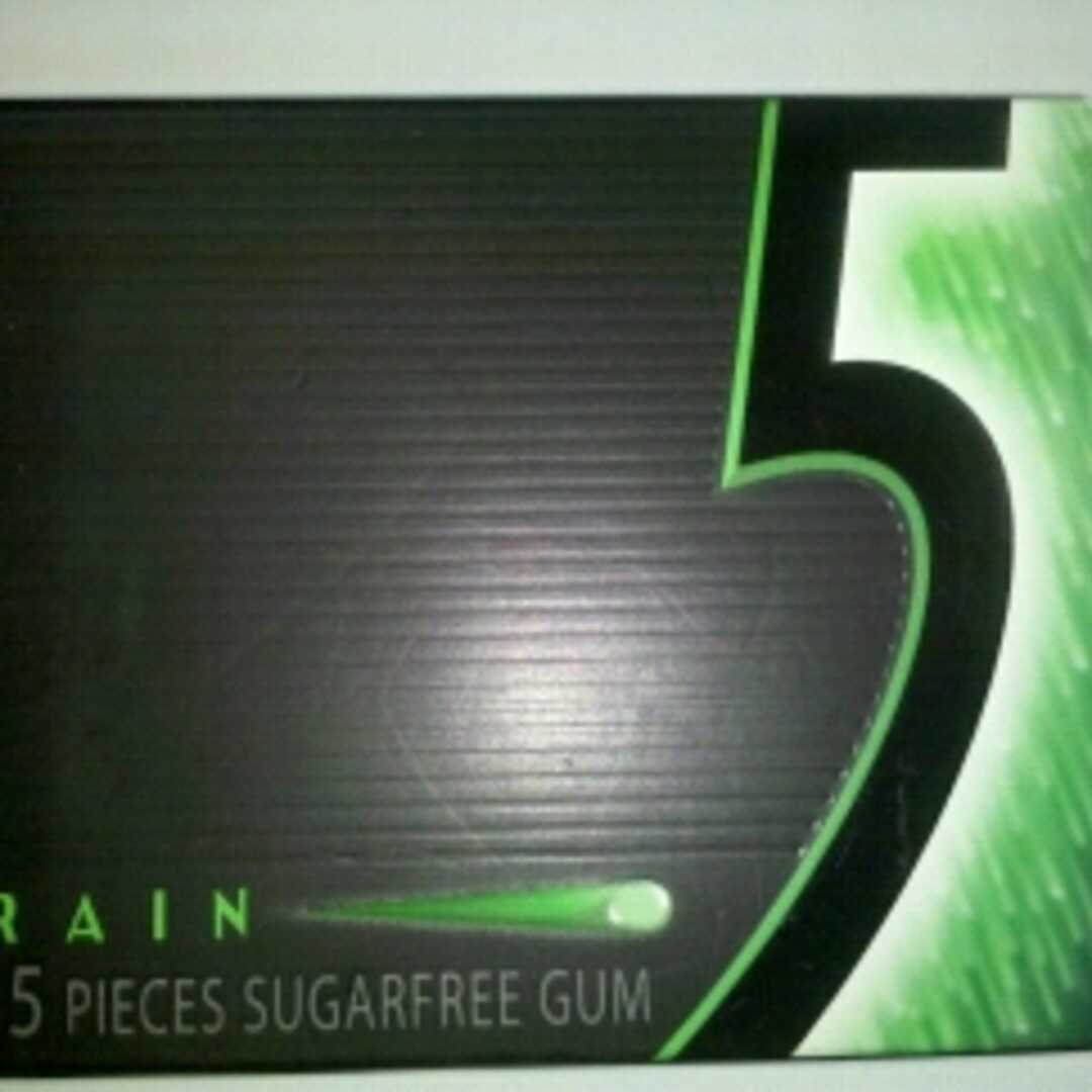 Wrigley 5 Rain Sugar Free Chewing  Gum