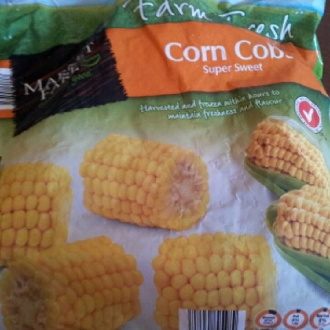 White Sweet Corn (Kernels on Cob, Frozen)