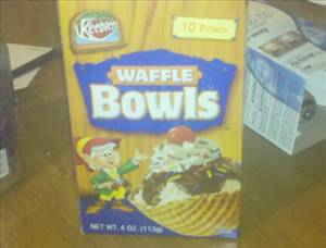 Keebler Ice Cream Waffle Bowl