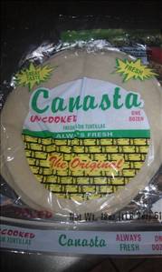 Canasta Flour Tortillas