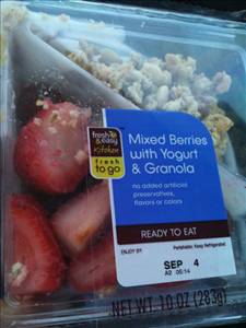 Fresh & Easy Mixed Berries with Yogurt & Granola