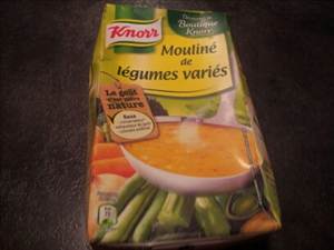 Soupe de Légumes (avec Volume d'Eau Égal, en Conserve)