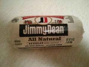 Jimmy Dean All-Natural Regular Pork Sausage