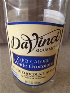 DaVinci Zero Calorie White Chocolate Syrup