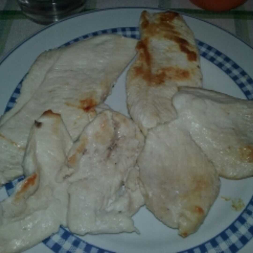 Petto di Pollo in Umido (Mangiato senza Pelle)