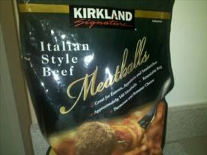 Kirkland Signature Italian Style Beef Meatballs