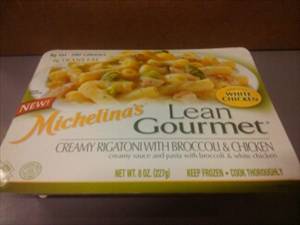Michelina's Lean Gourmet Creamy Rigatoni with Broccoli & Chicken