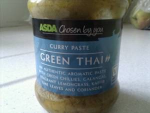 Asda Green Thai Curry Paste