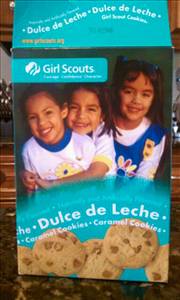 Girl Scout Cookies Dulce de Leche Caramel Cookies