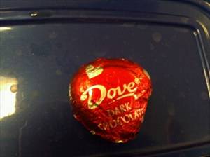 Dove Dark Chocolate Hearts
