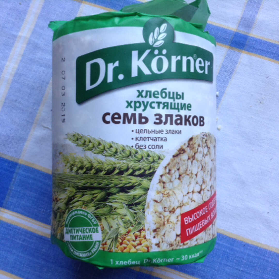 Dr. Korner Хлебцы Семь Злаков