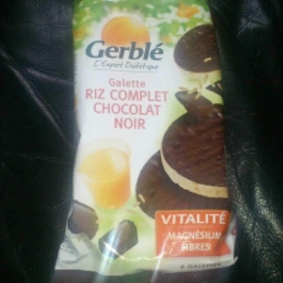 Gerblé Galette Riz Complet Chocolat Noir