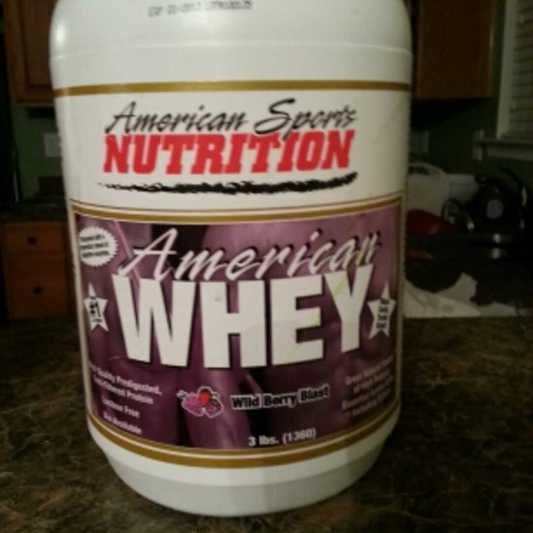American Sports Nutrition American Whey