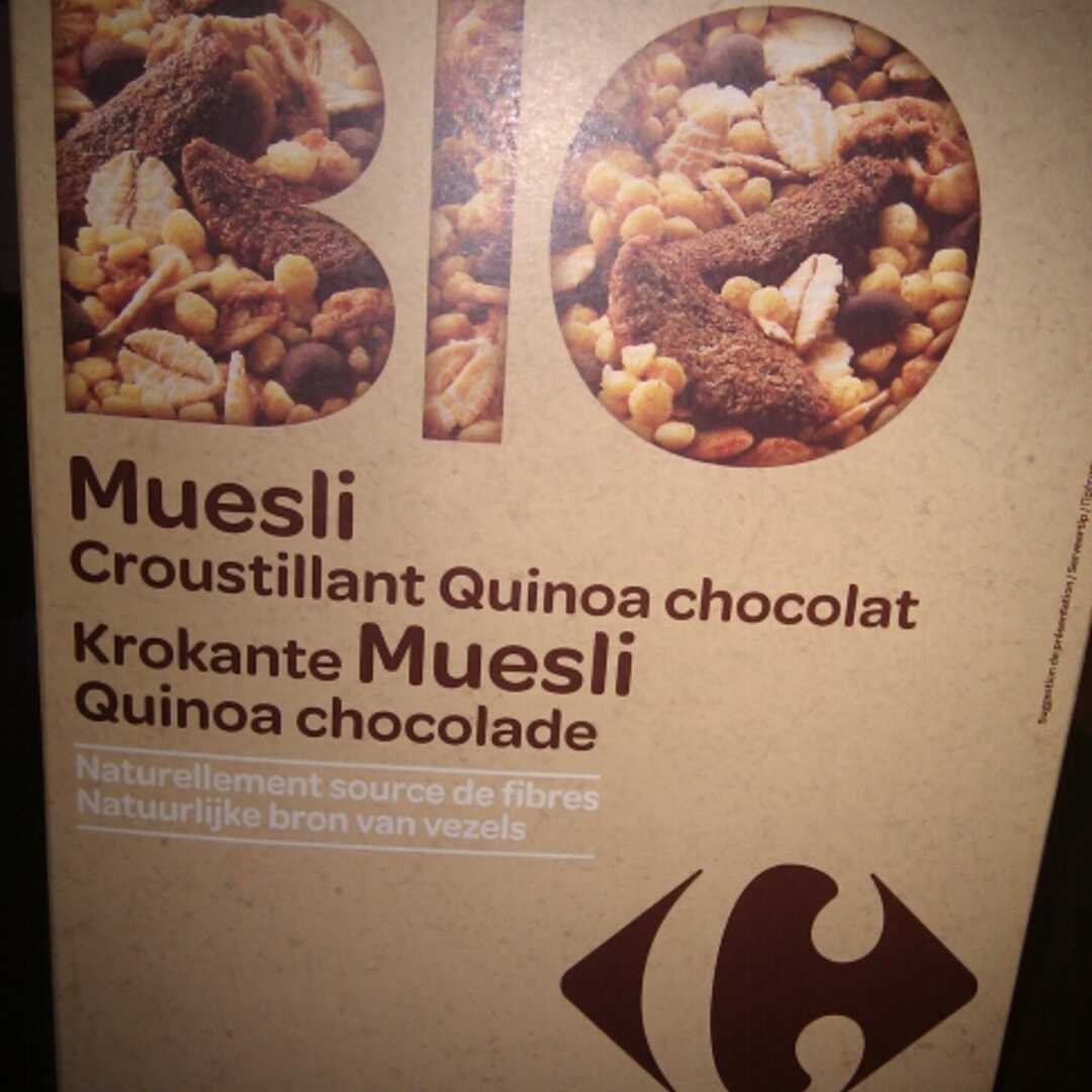 Carrefour Bio Muesli Croustillant Quinoa Chocolat