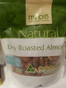 Macro Dry Roasted Almonds