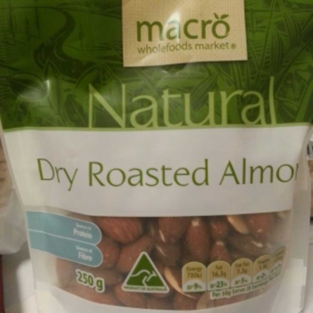 Macro Dry Roasted Almonds